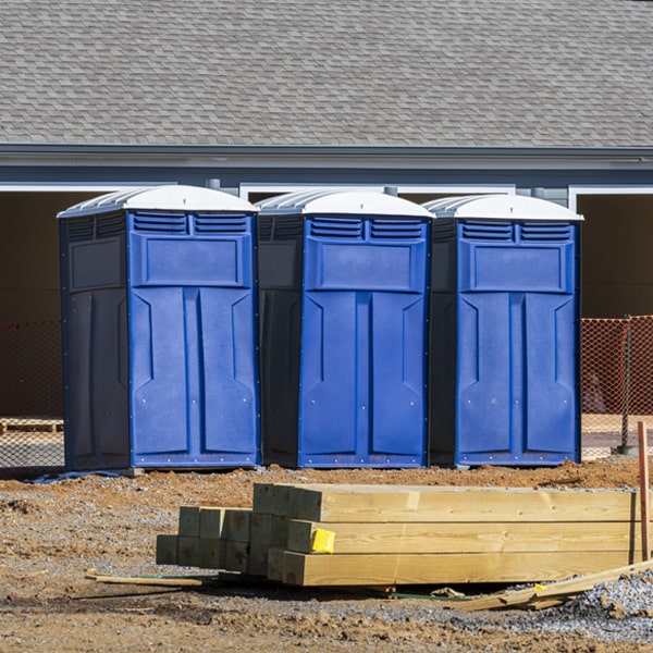 are there any additional fees associated with portable toilet delivery and pickup in Hooper Nebraska